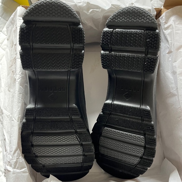 New Men’s Sperry Duck Float Black Boot Size 10.5 - Picture 4 of 4